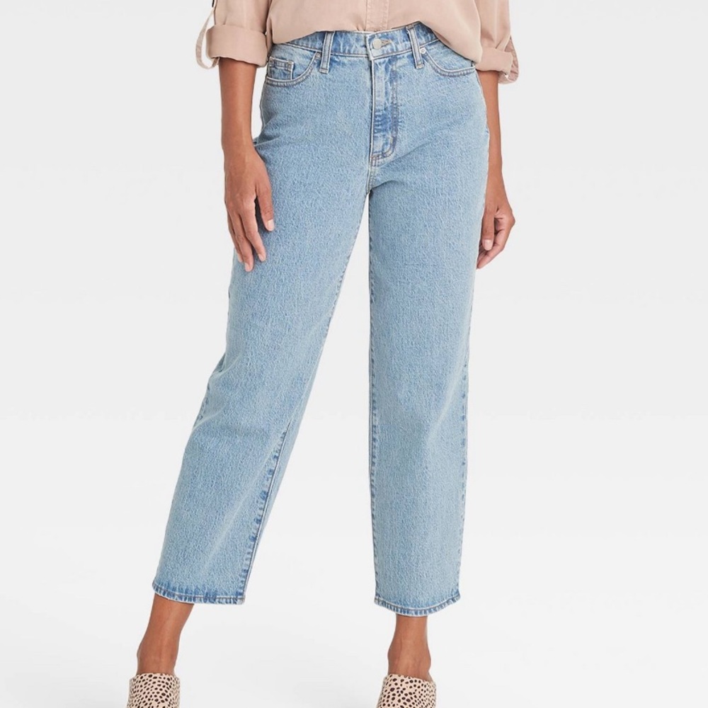 Wild Fable High Rise Straight Ankle Jeans